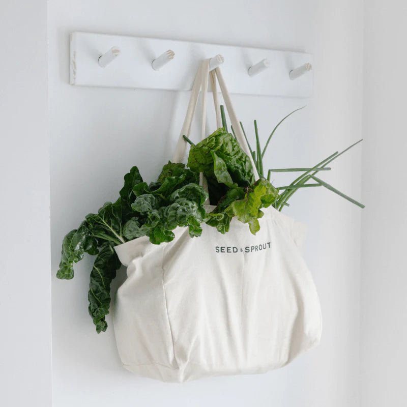 Seed and Sprout CoSeed & Sprout Organic Pocket Tote Shopping Bag same day gift delivery melbourne