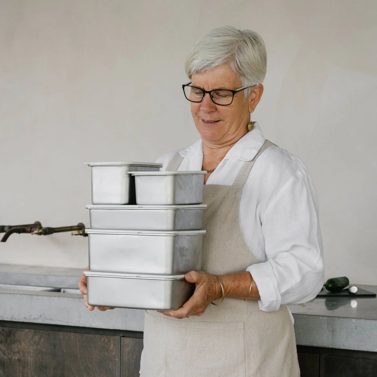 Seed and Sprout CoSeed & Sprout Rectangle Stainless Steel and Glass Containers | 2pk same day gift delivery melbourne