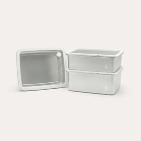 Seed and Sprout CoSeed & Sprout Rectangle Stainless Steel and Glass Containers | 3pk same day gift delivery melbourne