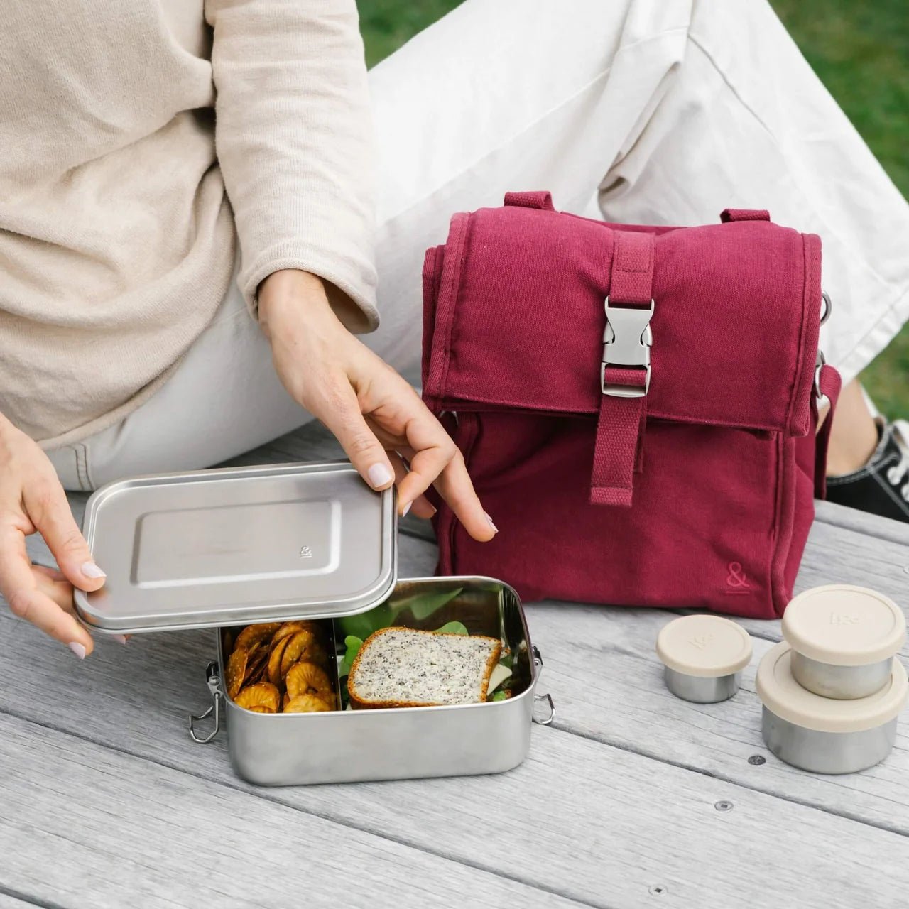 Seed & Sprout Roll Top Lunchbag | 8L
