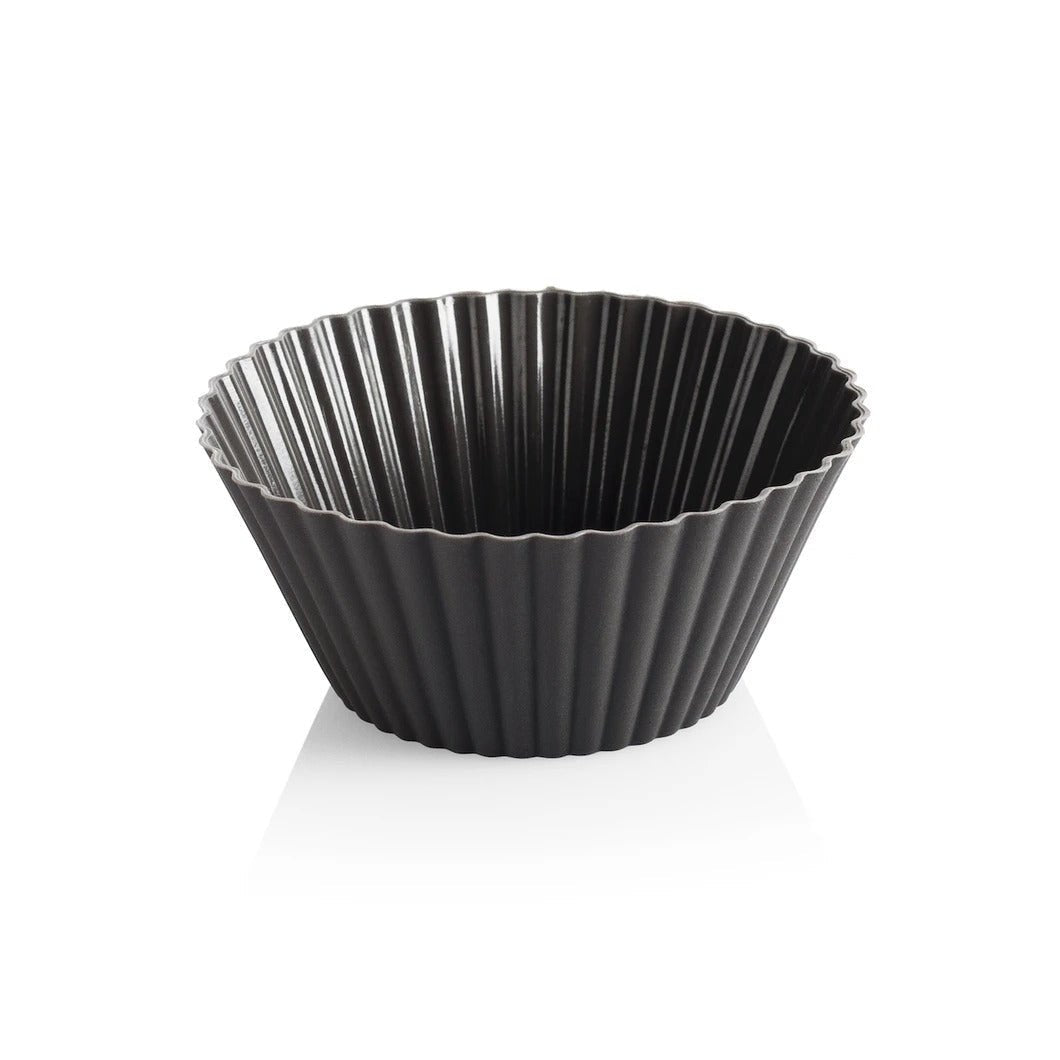 Seed & Sprout Silicone Muffin Cups - Graphite - Set of 6