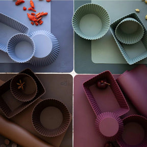 Seed & Sprout Small Silicone Muffin Cups - Eucalyptus - Set of 6