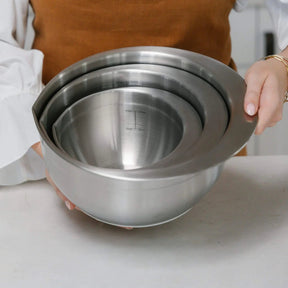 Seed and Sprout CoSeed & Sprout Stainless Steel Easy Pour Mixing Bowl Set same day gift delivery melbourne