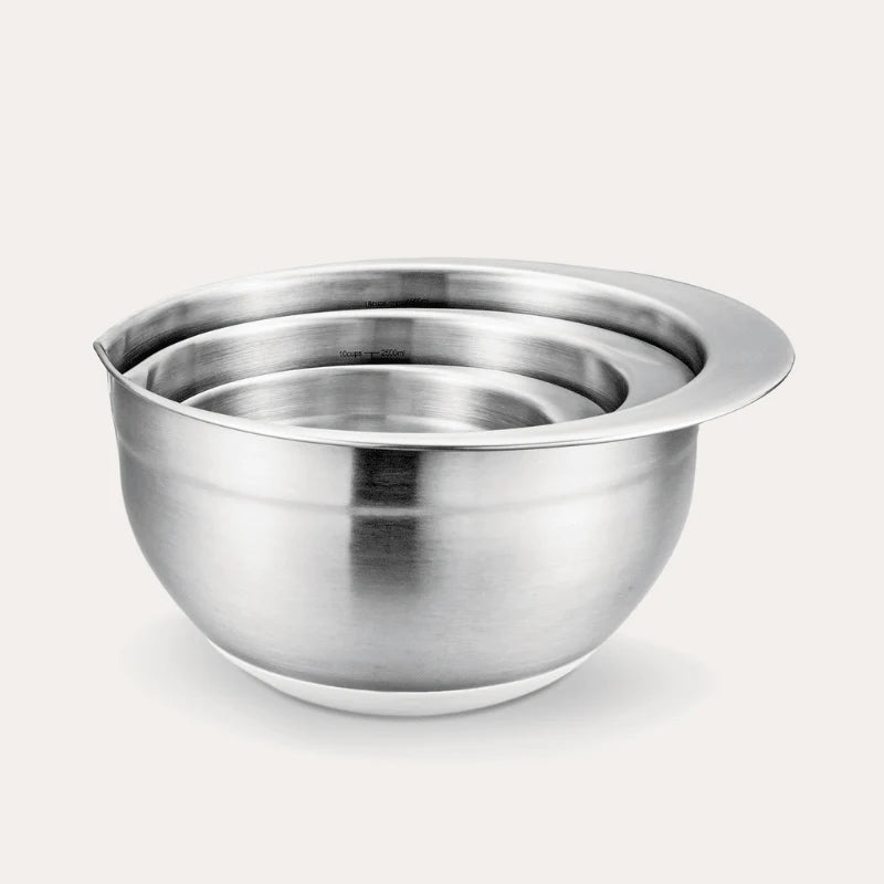 Seed and Sprout CoSeed & Sprout Stainless Steel Easy Pour Mixing Bowl Set same day gift delivery melbourne
