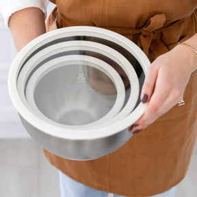 Seed and Sprout CoSeed & Sprout Stainless Steel Mixing Bowls | 3pk same day gift delivery melbourne