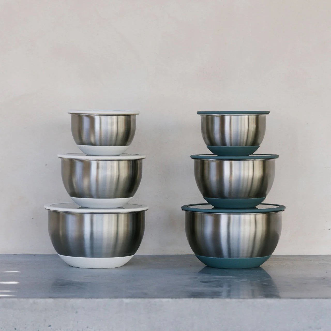 Seed and Sprout CoSeed & Sprout Stainless Steel Mixing Bowls | 3pk same day gift delivery melbourne
