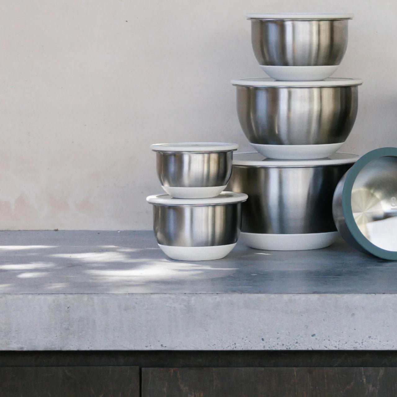 Seed and Sprout CoSeed & Sprout Stainless Steel Small Mixing Bowl Set same day gift delivery melbourne