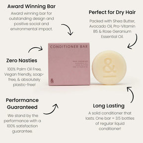 Seed and Sprout CoSeed & Sprout The Conditioner Bar - Rose Geranium same day gift delivery melbourne