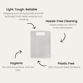 Seed and Sprout CoSeed & Sprout Titanium Cutting Board same day gift delivery melbourne