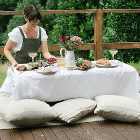 Seed & Sprout Outdoor Low-Table Picnic and Spring Gathering Lifestyle.
