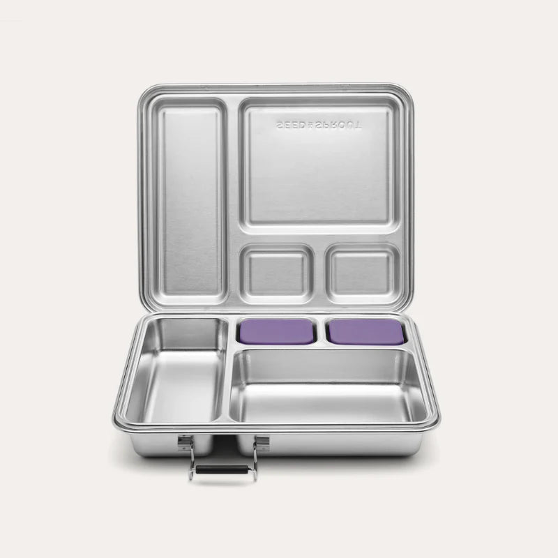 Seed & Sprout 2 Pot Set for CrunchBox™ 2.0 Lunch Box in Lilac.