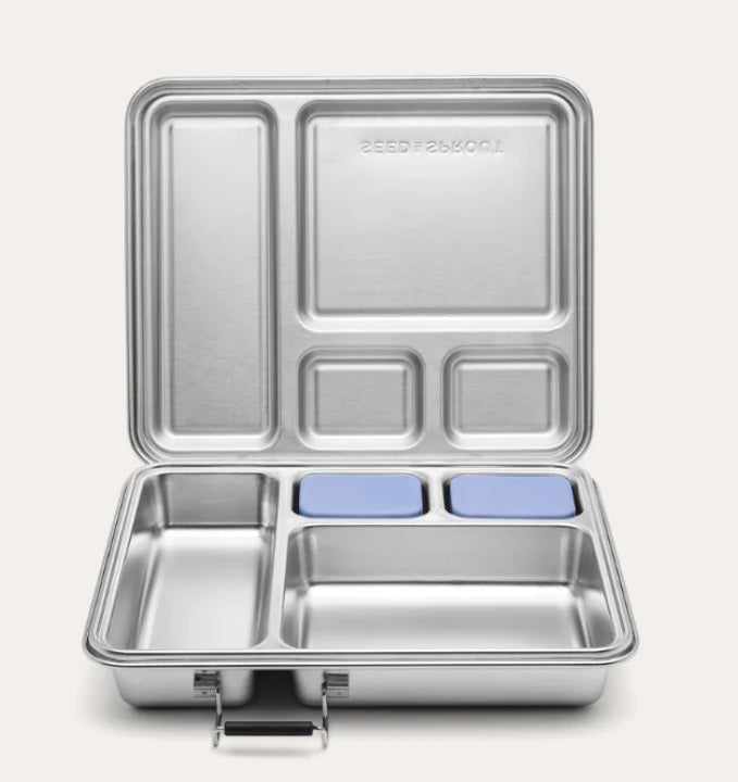 Seed & Sprout 2 Pot Set for CrunchBox™ 2.0 Lunch Box in Midnight.