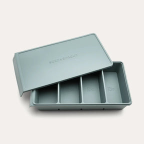 Seed & Sprout Silicone Freezer Tray in Eucalyptus.