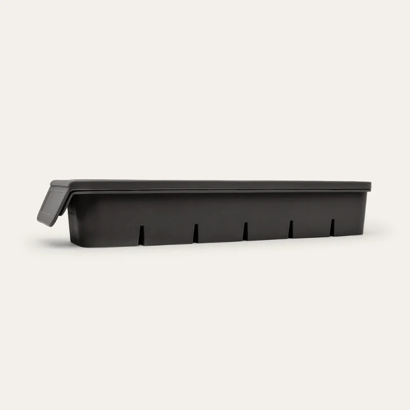 Seed & Sprout 6 Portion Silicone Freezer Tray in Liquorice.
