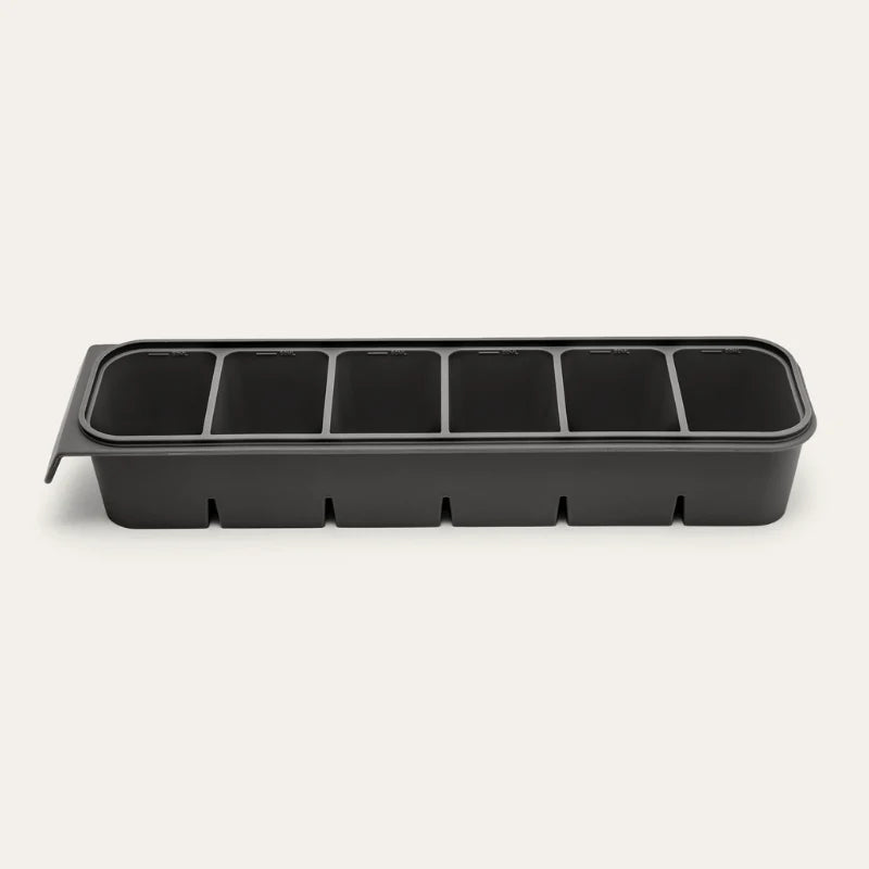 Seed & Sprout 6 Portion Liquorice Silicone Freezer Tray.