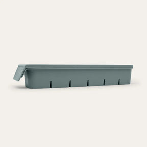 Seed & Sprout 6 Portion Silicone Freezer Tray in Eucalyptus.