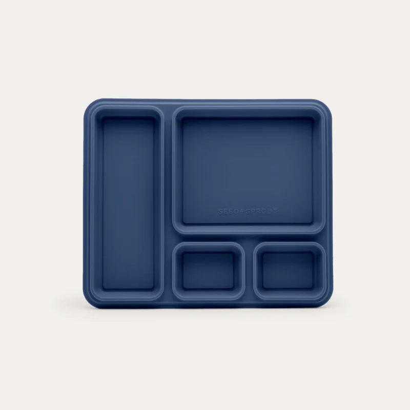 Seed & Sprout CrunchBox™ 2.0 Lunch Box Silicone Leak Resistant Seal in Midnight.