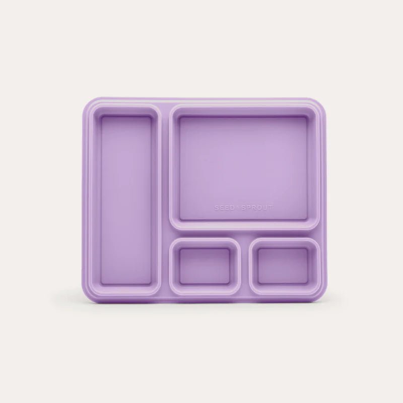 Seed & Sprout CrunchBox™ 2.0 Lunch Box Silicone Leak Resistant Seal in Lilac.