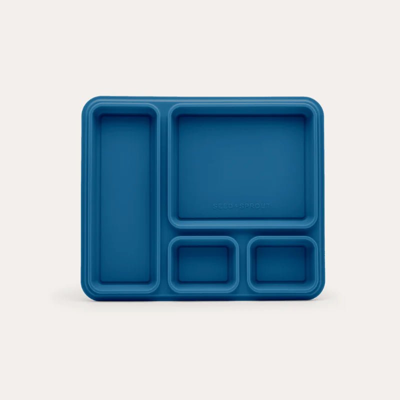 Seed & Sprout CrunchBox™ 2.0 Lunch Box Silicone Leak Resistant Seal in Lagoon.