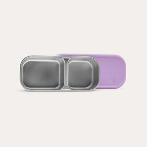 Seed & Sprout CrunchBox™ OG Snack Pots - Split Snackpot in plum.