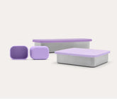 Seed & Sprout Large Pots & Dividers for CrunchBox 2.0 in Lilac.