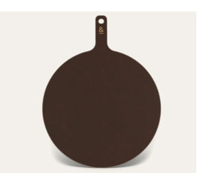 Seed & Sprout Limited Edition Round Wood Fibre Chopping Board in Nutmeg.
