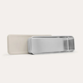 Seed & Sprout Rectangle Snack Pots for CrunchBox™ 2.0 Lunch Box in Mushroom.