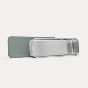 Seed & Sprout Rectangle Snack Pots for CrunchBox™ 2.0 Lunch Box in Eucalyptus.
