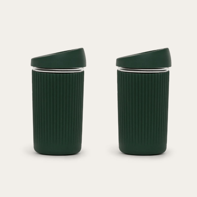 Seed & SproutReusable Glass Coffee Cup | 12oz same day gift delivery melbourne