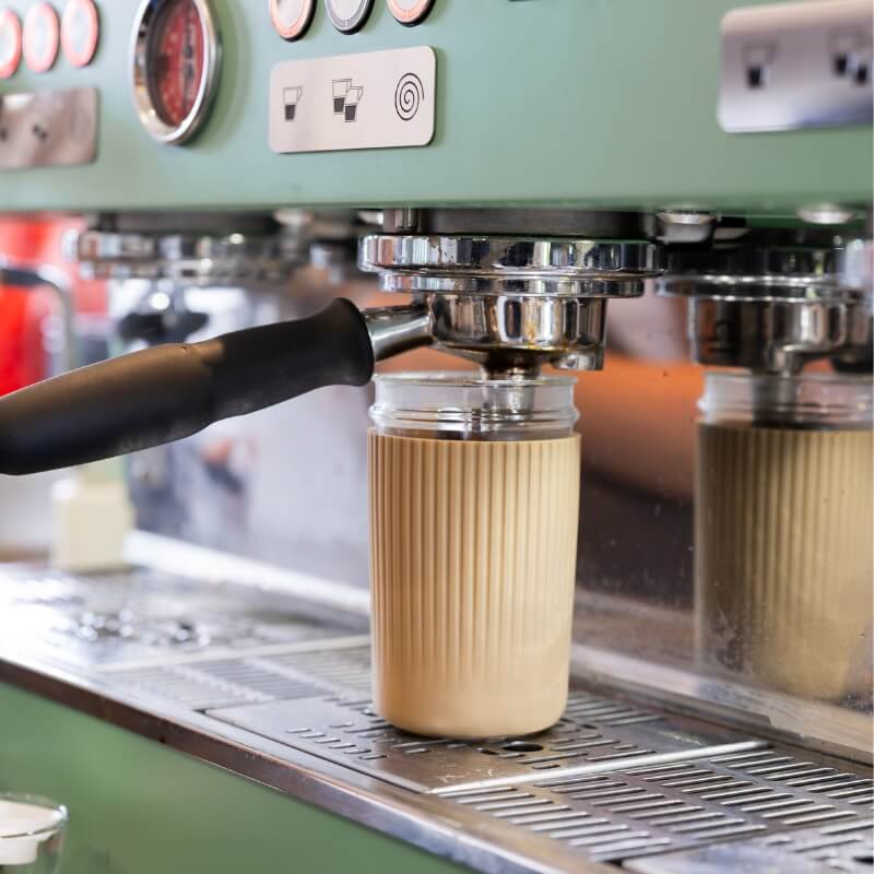 Seed & SproutReusable Glass Coffee Cup | 12oz same day gift delivery melbourne