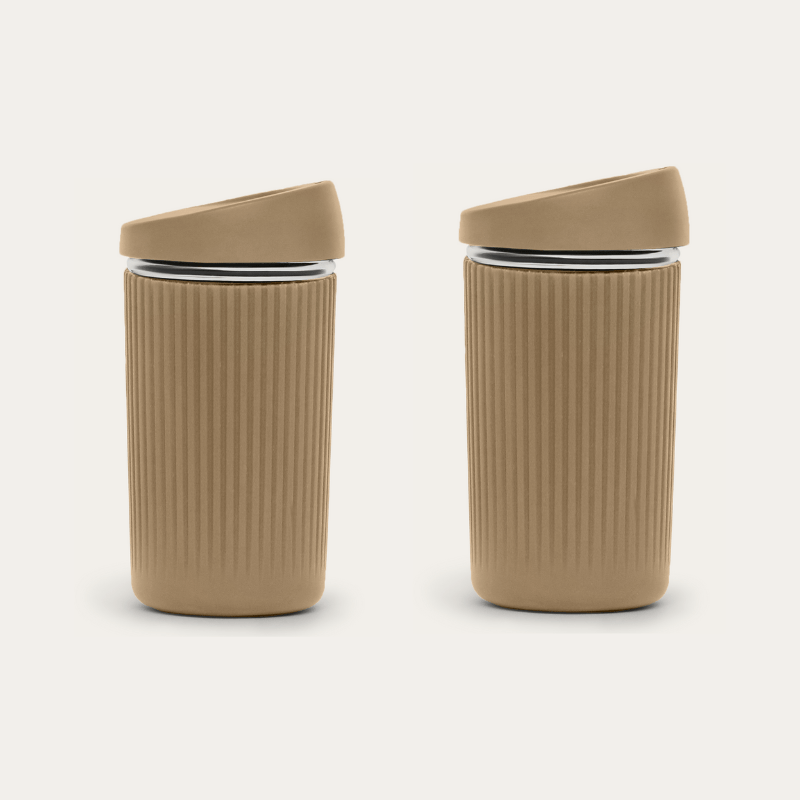 Seed & SproutReusable Glass Coffee Cup | 12oz same day gift delivery melbourne
