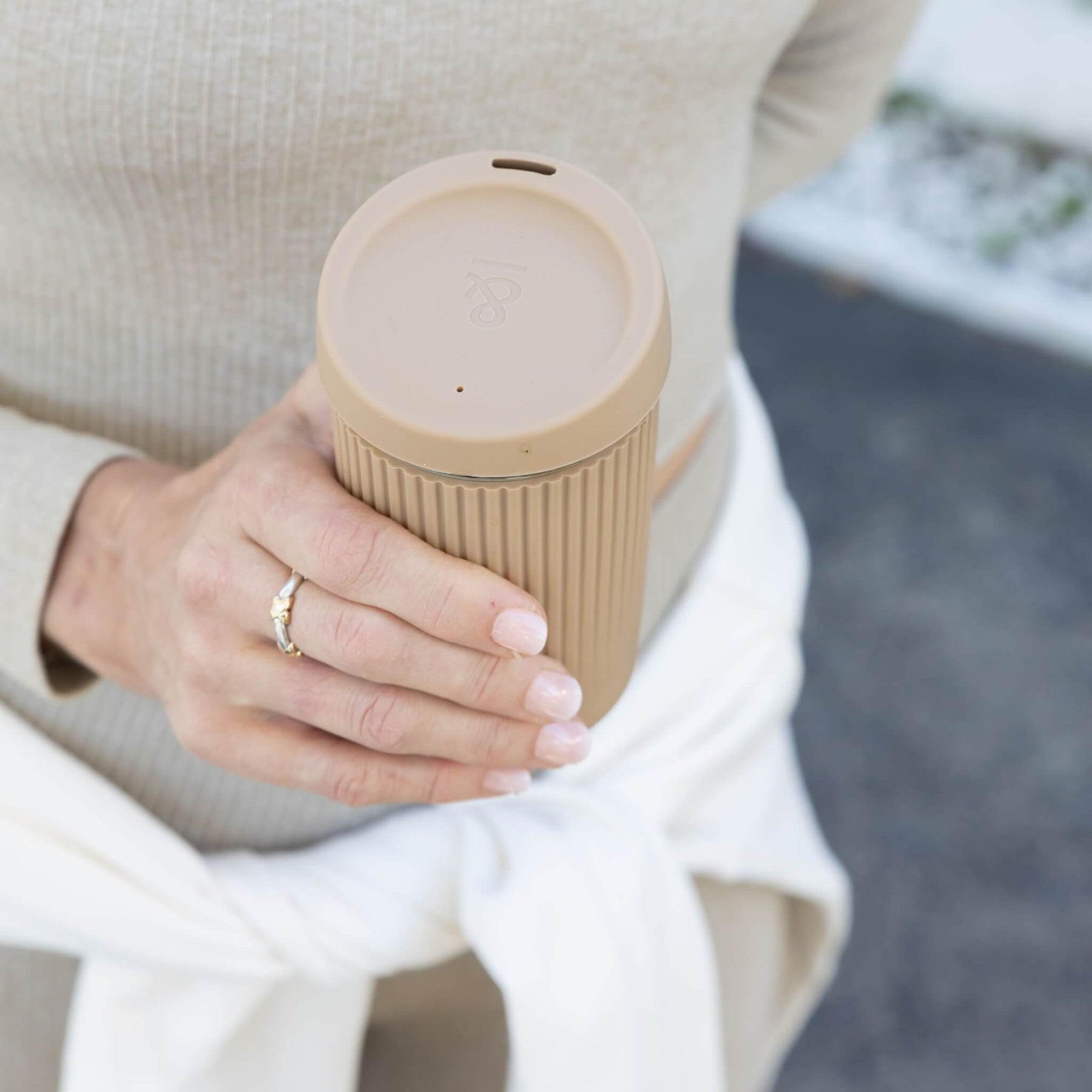 Seed & SproutReusable Glass Coffee Cup | 12oz same day gift delivery melbourne