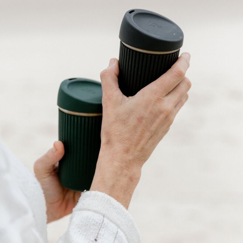 Seed & SproutReusable Glass Coffee Cup | 12oz same day gift delivery melbourne