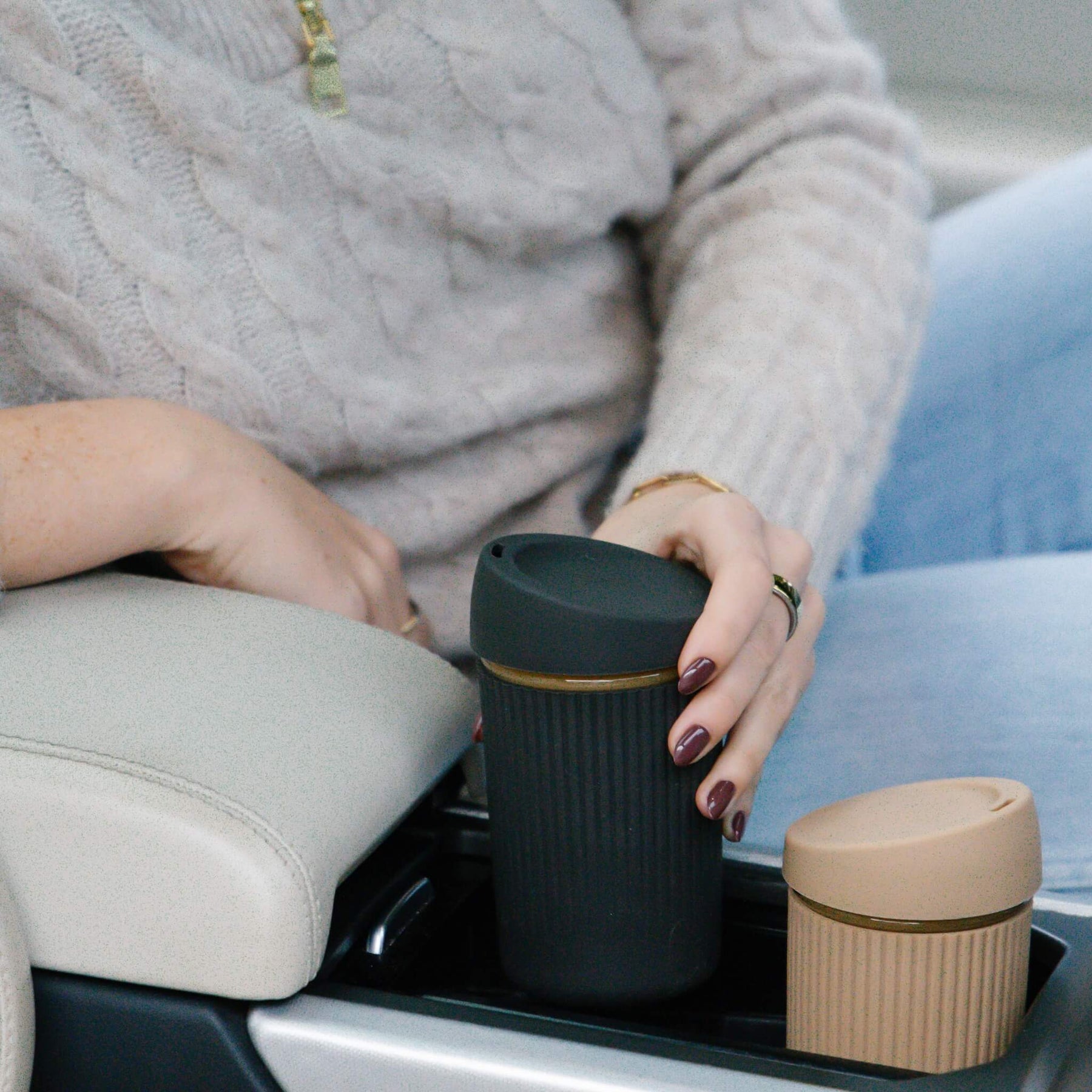 Seed & SproutReusable Glass Coffee Cup | 12oz same day gift delivery melbourne
