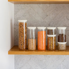 Seed & SproutSeed and Sprout Wategos Round Glass Pantry Jars | Oat Milk same day gift delivery melbourne