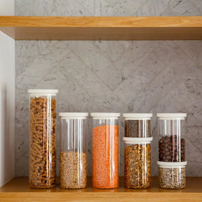 Seed & SproutSeed and Sprout Wategos Round Glass Pantry Jars | Oat Milk same day gift delivery melbourne
