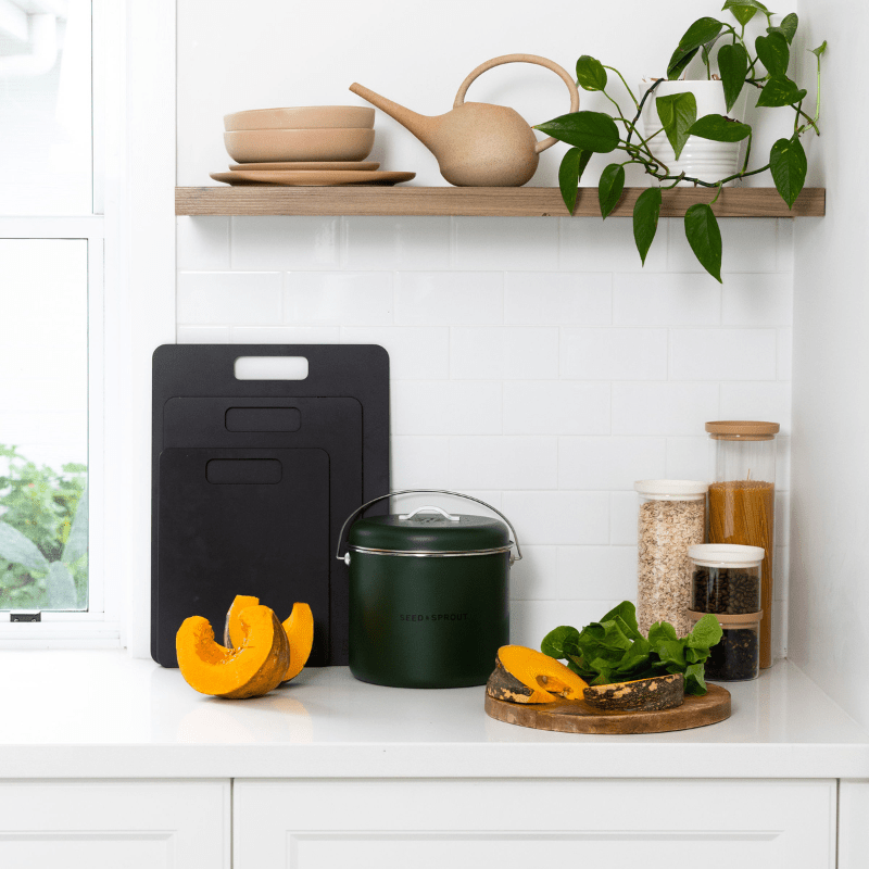 Seed & SproutSeed and Sprout Wategos Round Glass Pantry Jars | Oat Milk same day gift delivery melbourne