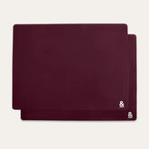 Seed & Sprout Silicone Baking Mat Set in Mulberry.