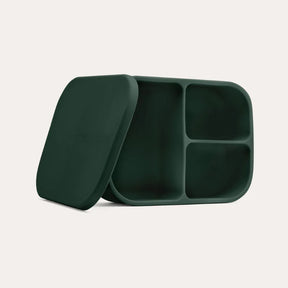 Seed & Sprout Silicone Bento Box in Moss.