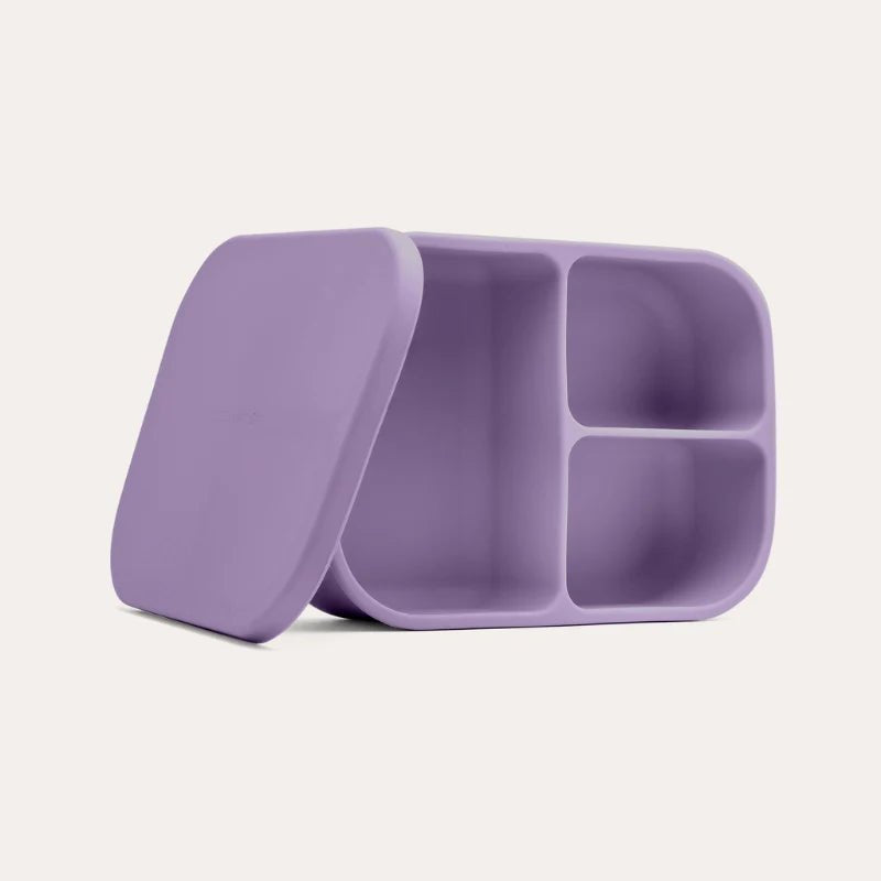Seed & Sprout Silicone Bento Box in Lilac.