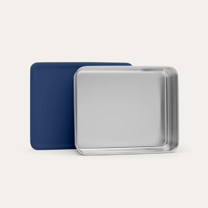 Seed & Sprout Square Snack Pots for CrunchBox™ 2.0 Lunch Box in Midnight.