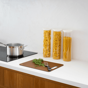 Seed & SproutWategos Round Glass Pantry Storage Jar Set: 7 - Piece Borosilicate Food Containers same day gift delivery melbourne