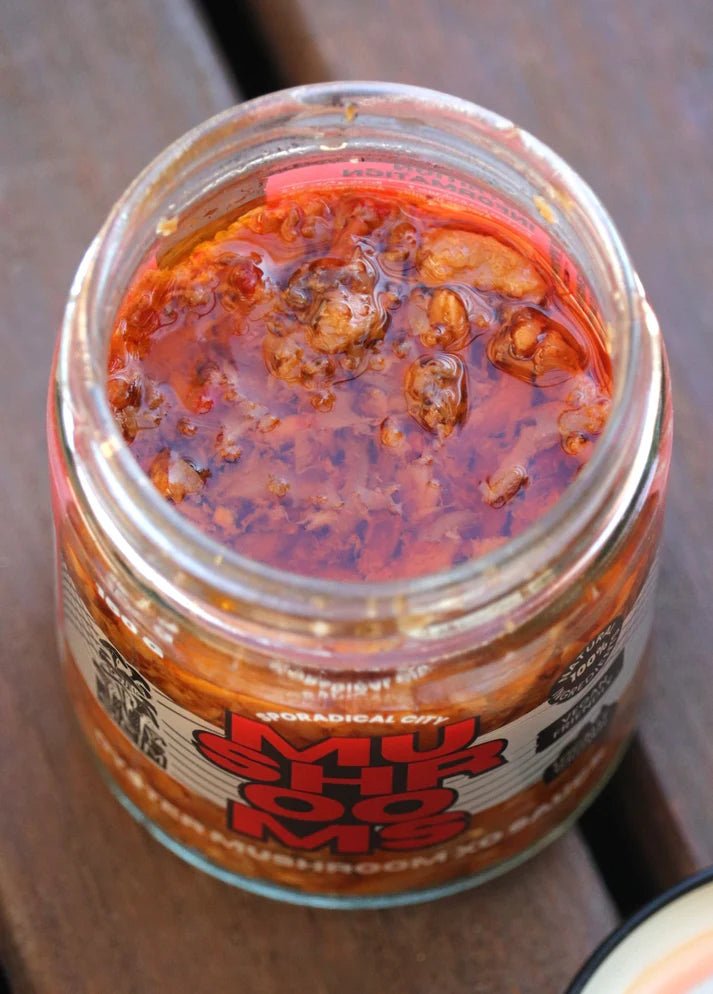 Sporadical City MushroomsSporadical City Mushrooms - Oyster Mushroom XO Sauce 150g same day gift delivery melbourne