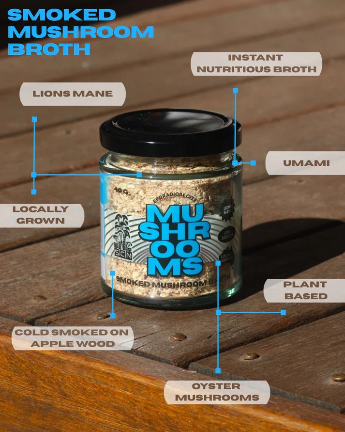 Sporadical City MushroomsSporadical City Mushrooms - Smoked Mushroom Broth 40g same day gift delivery melbourne