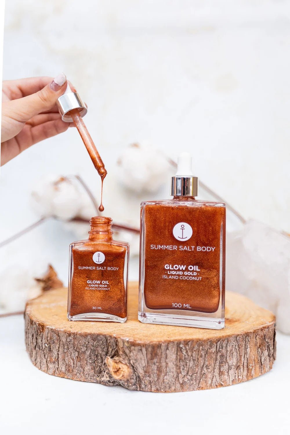 Summer Salt BodySummer Salt Body Glow Oil - Liquid Gold, Island Coconut 100ML same day gift delivery melbourne