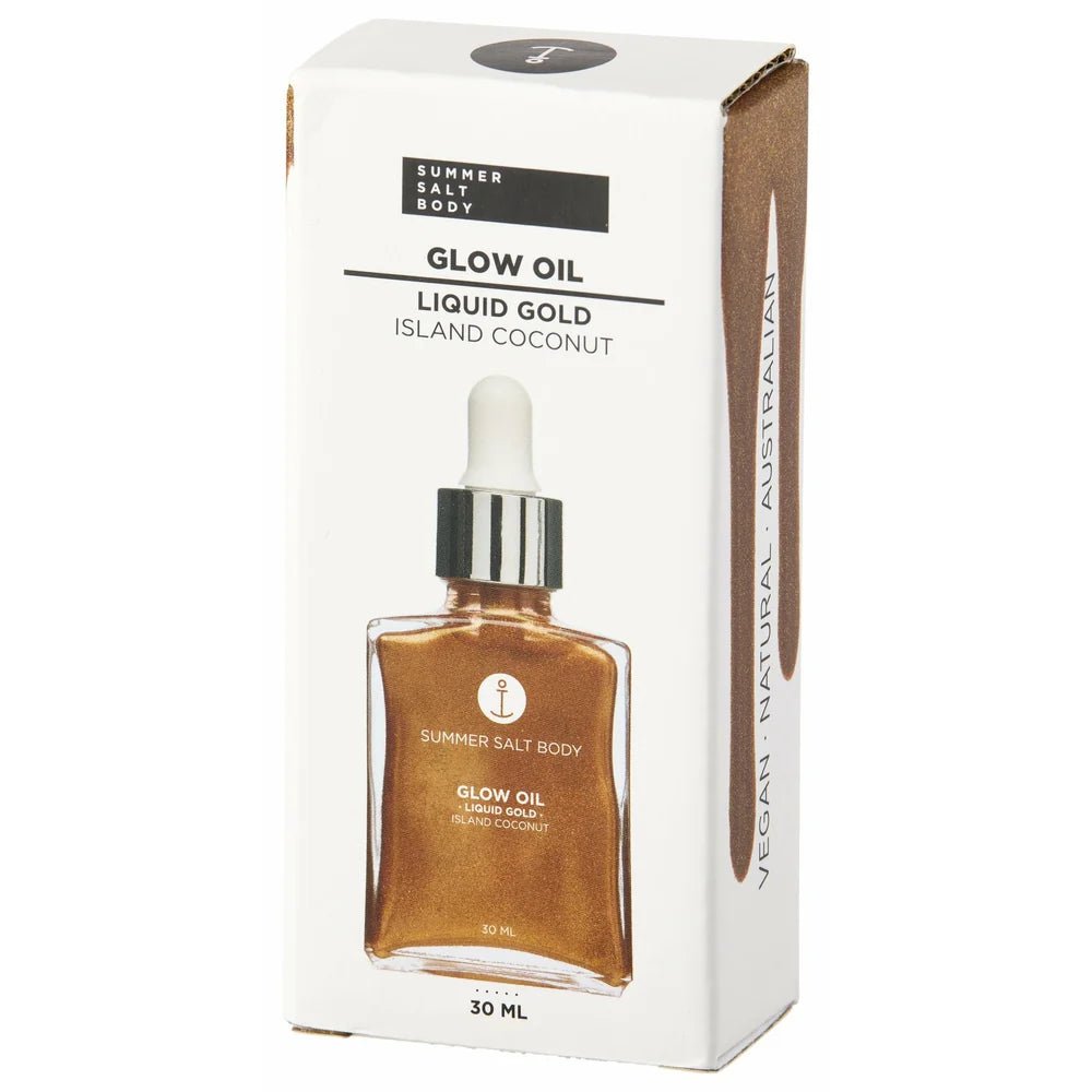 Summer Salt BodySummer Salt Body Glow Oil - Liquid Gold, Island Coconut 30ML same day gift delivery melbourne