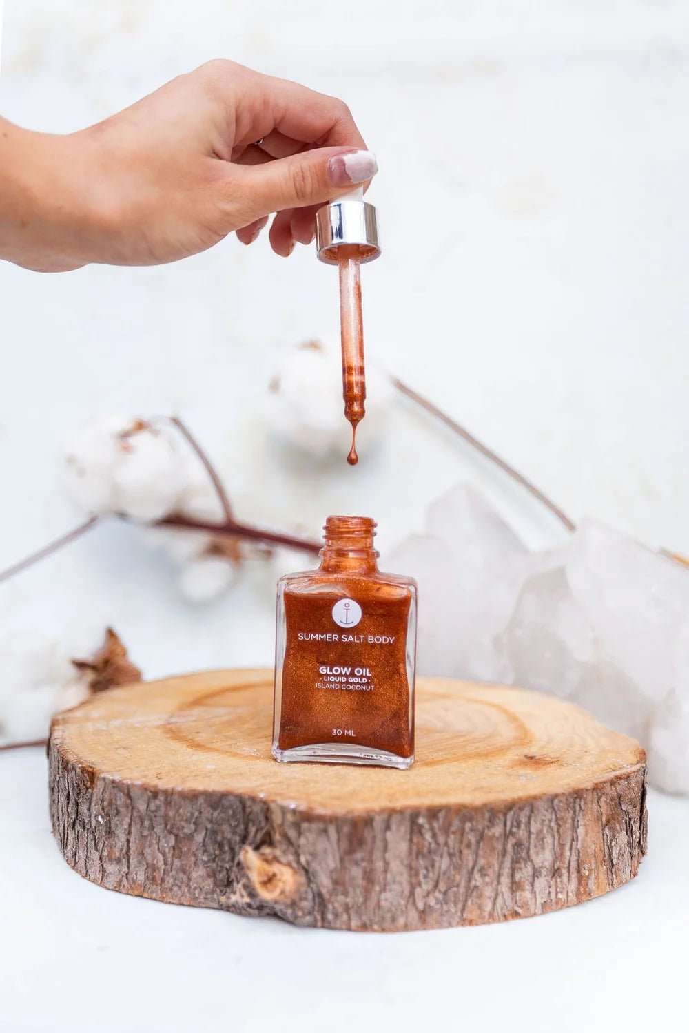 Summer Salt BodySummer Salt Body Glow Oil - Liquid Gold, Island Coconut 30ML same day gift delivery melbourne