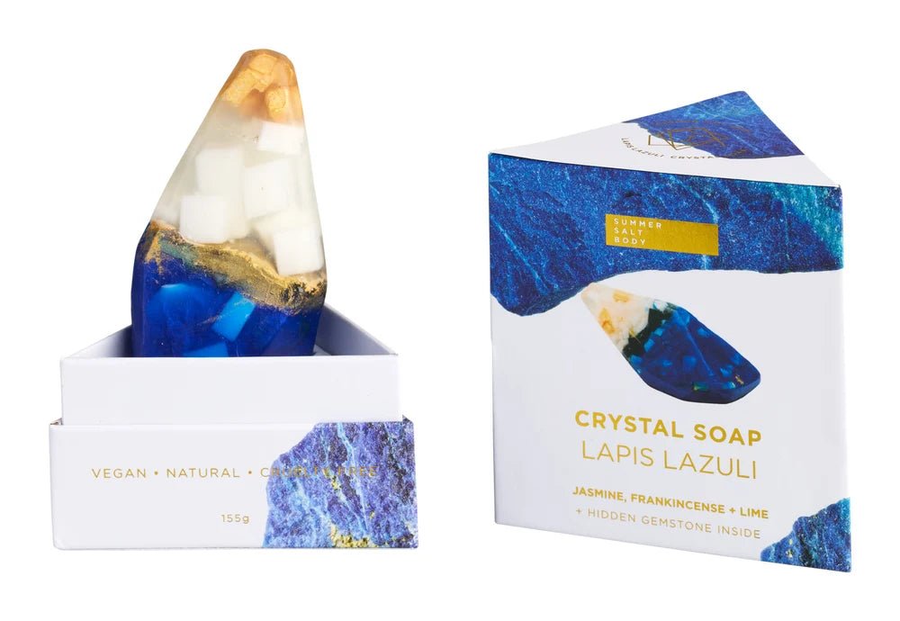 Summer Salt BodySummer Salt Body Lapis Lazuli Crystal Soap same day gift delivery melbourne
