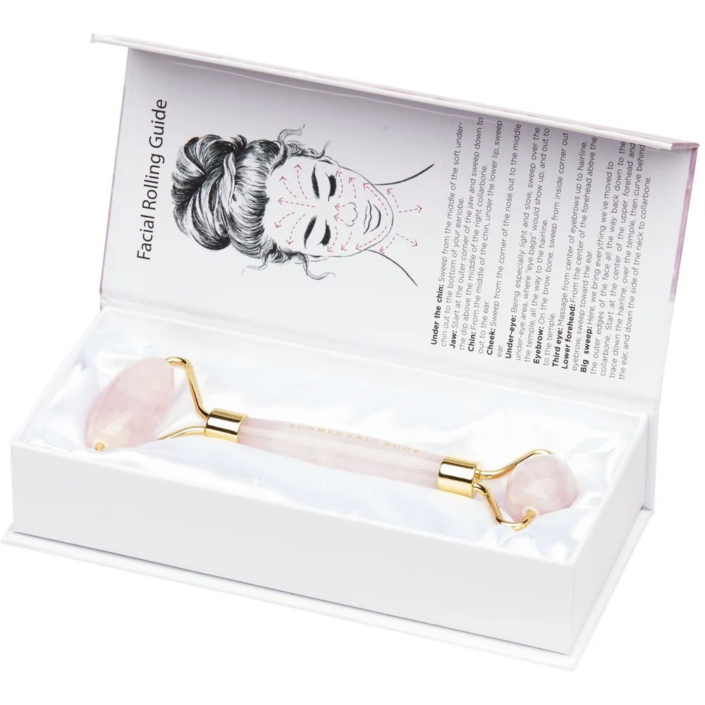 Summer Salt BodySummer Salt Body Rose Quartz Crystal Facial Roller same day gift delivery melbourne