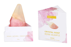 Summer Salt BodySummer Salt Body Rose Quartz Crystal Soap same day gift delivery melbourne